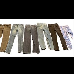 Cat & Jack, Wonder Nation Girls 6-Pant Set | Size: 6/7